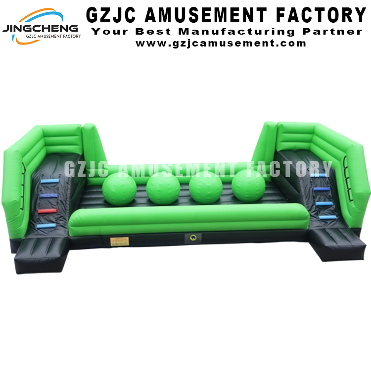 Wipeout Ball Challenge inflatable obstacle course